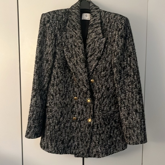 Anine Bing Dionne Blazer Sz S - Picture 5 of 8